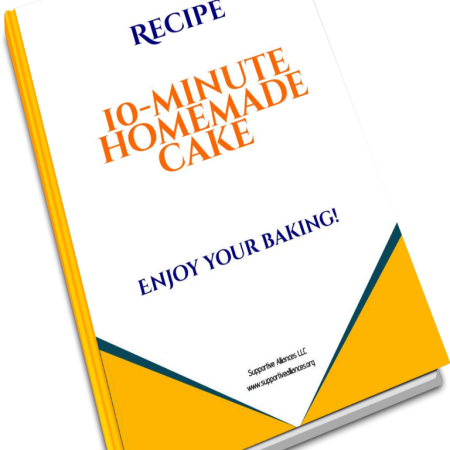 10-minute homemade cake receipe